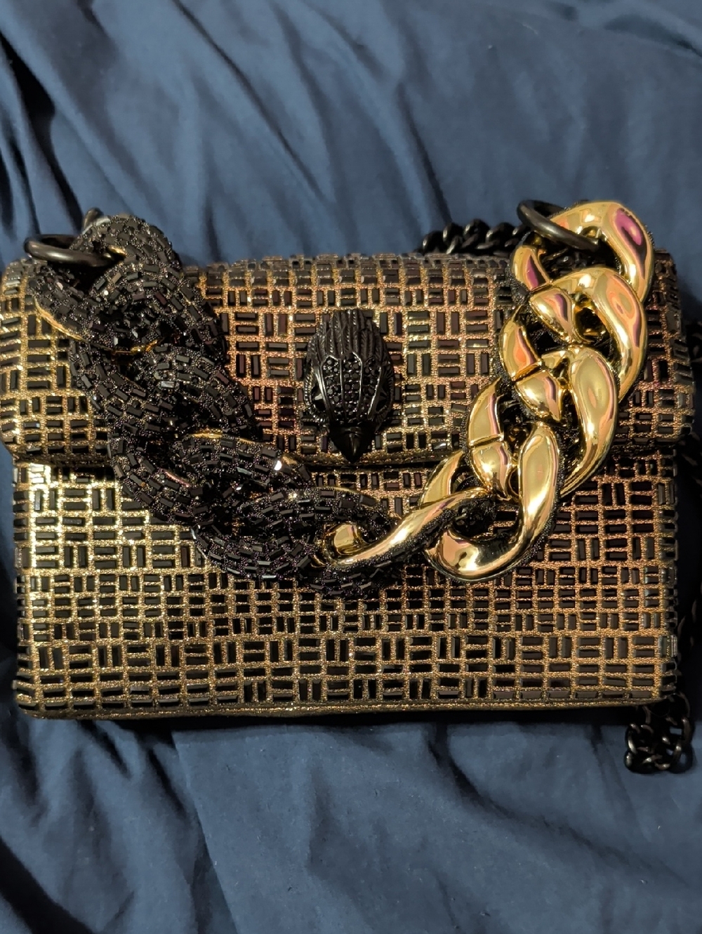 NWT Kurt Geiger Mini Kensington Chain Bag